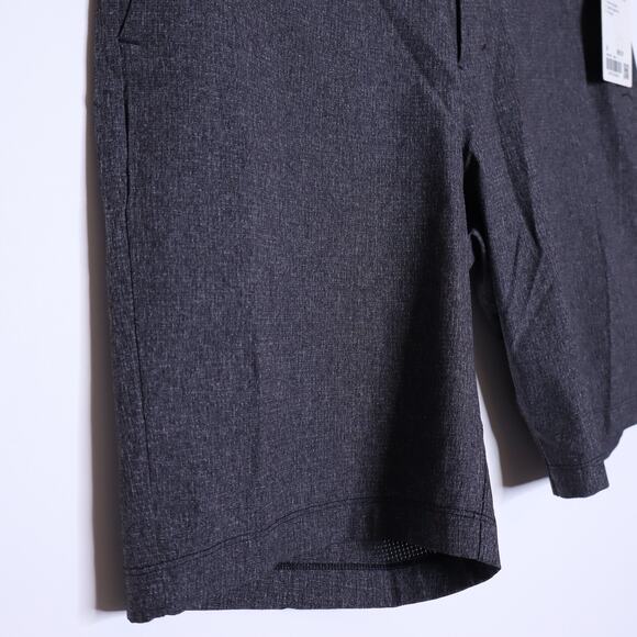 LULULEMON NEW Commission Short Classic 9" Heathered Black Casual Men's 30 - Picture 3 of 10